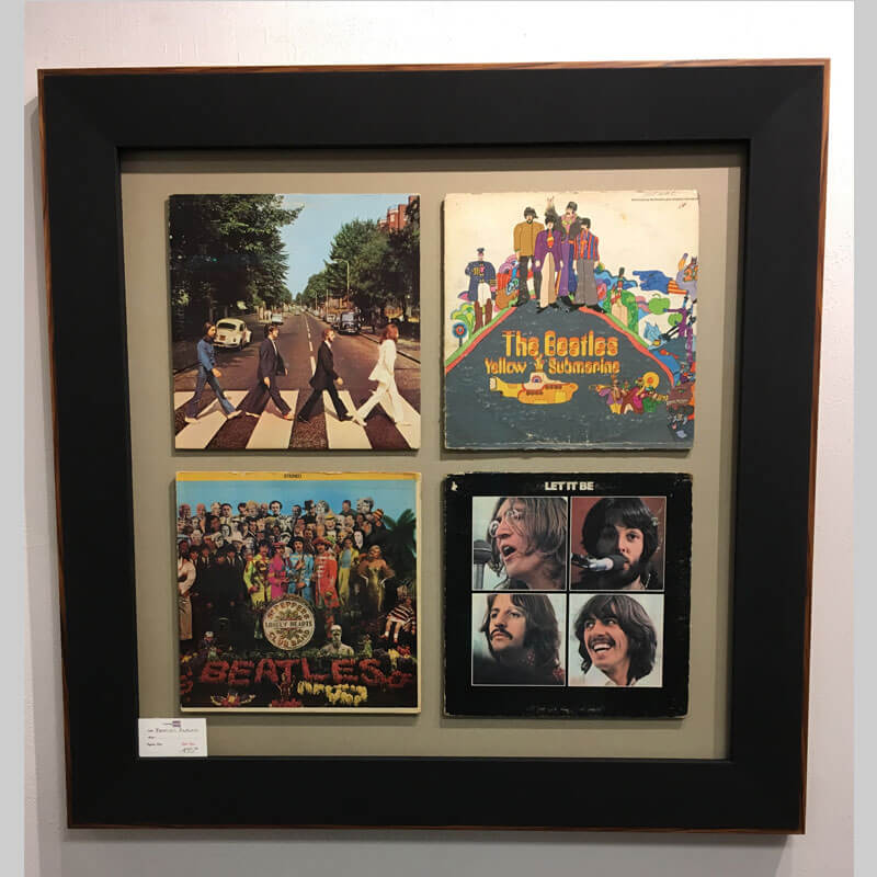 framed-beatles-albums